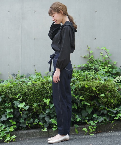 【BAUM UND PFERDGARTEN】Fluffy Flower ブラウス BAUM UND PFERDGARTEN】Fluffy Flower ブラウス