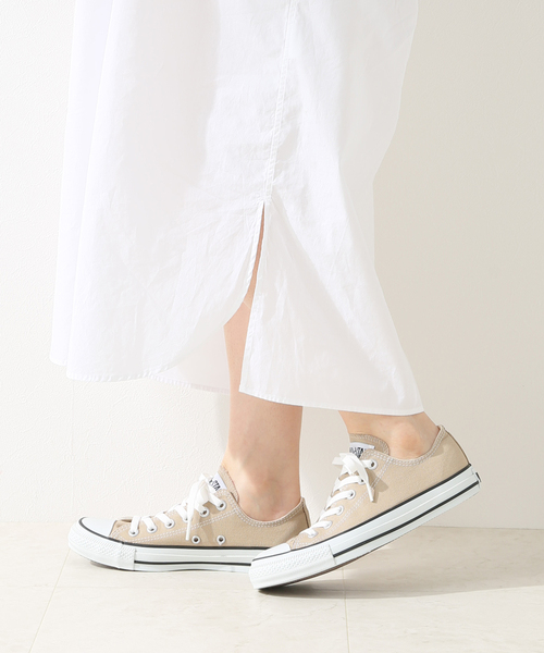CONVERSE（コンバース）の「CONVERSE ALL STAR COLORS OX（スニーカー・レディース・ベージュ・23cm/23.5cm/24cm/24.5cm/25cm）」の3枚目の写真