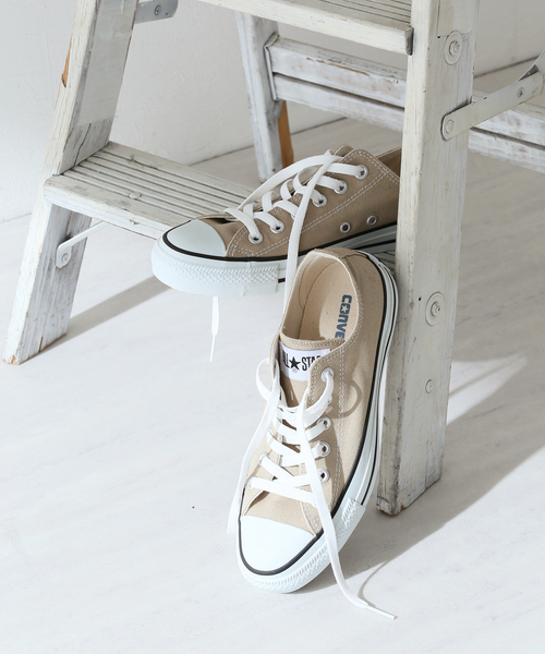 CONVERSE（コンバース）の「CONVERSE ALL STAR COLORS OX（スニーカー・レディース・ベージュ・23cm/23.5cm/24cm/24.5cm/25cm）」の2枚目の写真