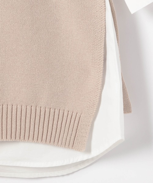 GLOBAL WORK（グローバルワーク）の「【キッズ】ロングニットベストSETワンピース/895190（ワンピース・キッズ・ブラック/オフホワイト・110cm/100cm/120cm/130cm/140cm）」の9枚目の写真