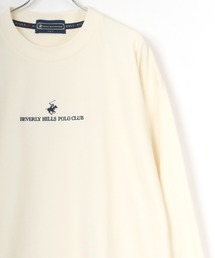BEVERLY HILLS POLO CLUB（ビバリーヒルズポロクラブ）の「BEVERLY HILLS POLO CLUB/ビバリーヒルズポロクラブ ビッグシルエット ワンポイント ロゴ 刺繍 スウェット トレーナー（スウェット）」