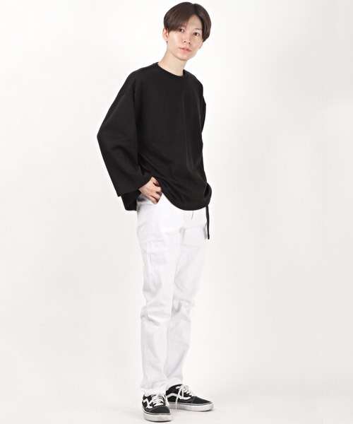 LUXSTYLE（ラグスタイル）の「裏ボアトレーナー（スウェット・メンズ・ブラック/ブルー/グリーン/キャメル・M/L）」の15枚目の写真