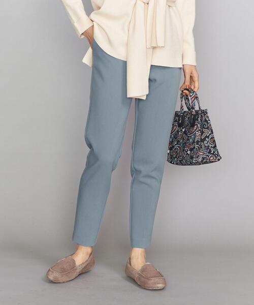 BEAUTY&YOUTH UNITED ARROWS（ビューティーアンドユースユナイテッドアローズ）の「BY ポリエステルブレンドスリムテーパードパンツ ◆（その他パンツ・レディース・モカ/ブラック/コバルトブルー・MEDIUM/SMALL/LARGE）」の3枚目の写真