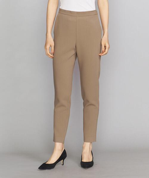 BEAUTY&YOUTH UNITED ARROWS（ビューティーアンドユースユナイテッドアローズ）の「BY ポリエステルブレンドスリムテーパードパンツ ◆（その他パンツ・レディース・モカ/ブラック/コバルトブルー・MEDIUM/SMALL/LARGE）」の21枚目の写真