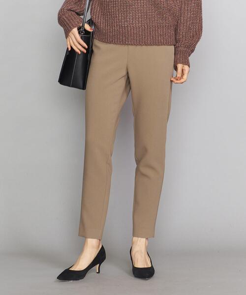 BEAUTY&YOUTH UNITED ARROWS（ビューティーアンドユースユナイテッドアローズ）の「BY ポリエステルブレンドスリムテーパードパンツ ◆（その他パンツ・レディース・モカ/ブラック/コバルトブルー・MEDIUM/SMALL/LARGE）」の15枚目の写真