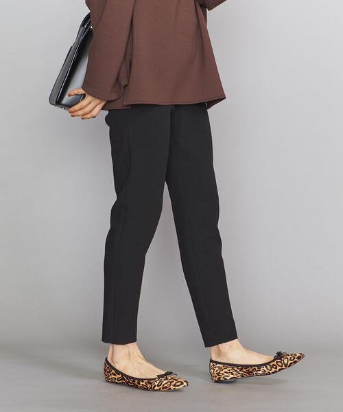 BEAUTY&YOUTH UNITED ARROWS（ビューティーアンドユースユナイテッドアローズ）の「BY ポリエステルブレンドスリムテーパードパンツ ◆（その他パンツ・レディース・モカ/ブラック/コバルトブルー・MEDIUM/SMALL/LARGE）」の17枚目の写真