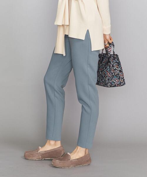 BEAUTY&YOUTH UNITED ARROWS（ビューティーアンドユースユナイテッドアローズ）の「BY ポリエステルブレンドスリムテーパードパンツ ◆（その他パンツ・レディース・モカ/ブラック/コバルトブルー・MEDIUM/SMALL/LARGE）」の19枚目の写真