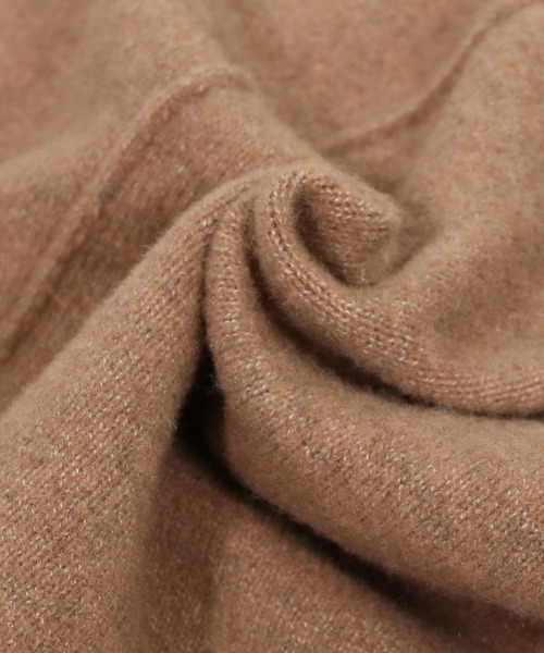 HER CLOSET(ハークローゼット)の「【HER CLOSET】配色ハンドステッチボリュームニットプルオーバー COLOR-STITCH VOLUME KNIT PULLOVER(ニット/セーター・レディース・アイボリー/ブラック/グレイッシュベージュ/ライトブラウン/カーキ・M)」の12枚目の写真
