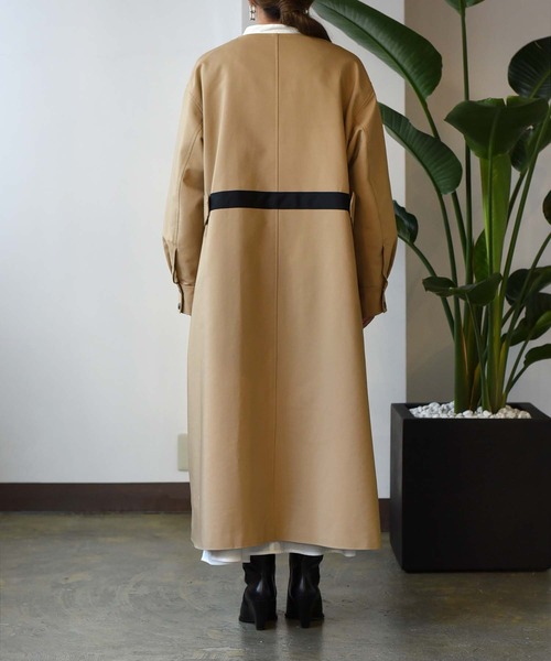 【Eimee Law】エイミーロウ3wayコートカーキ Eimee Law（エイミーロウ）の「Eimee Law バックフリル