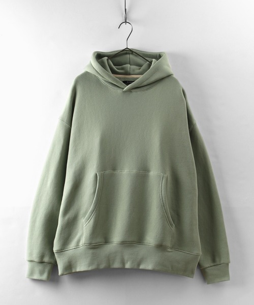 オーバーサイズクリーム色パーカー セール】【SANDOGS/サンドックス】オーバーサイズ くすみカラー