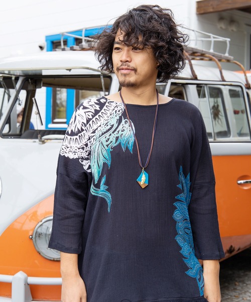 チャイハネ(チャイハネ)の「【チャイハネ】アイナMEN'Sネックレス(ネックレス・メンズ・ライトブルー/オレンジ/グリーン/パープル/ブルー・FREE)」の11枚目の写真