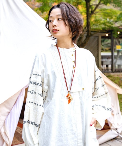 チャイハネ(チャイハネ)の「【チャイハネ】アイナMEN'Sネックレス(ネックレス・メンズ・ライトブルー/オレンジ/グリーン/パープル/ブルー・FREE)」の22枚目の写真