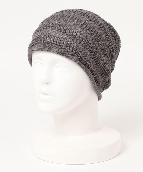 チャイハネ（チャイハネ）の「【チャイハネ】アベルニットキャップ（ニットキャップ/ビーニー・メンズ・ブルー/グレー/グリーン/オレンジ/ホワイト・FREE）」の6枚目の写真