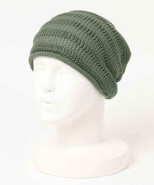 チャイハネ（チャイハネ）の「【チャイハネ】アベルニットキャップ（ニットキャップ/ビーニー・メンズ・ブルー/グレー/グリーン/オレンジ/ホワイト・FREE）」の9枚目の写真
