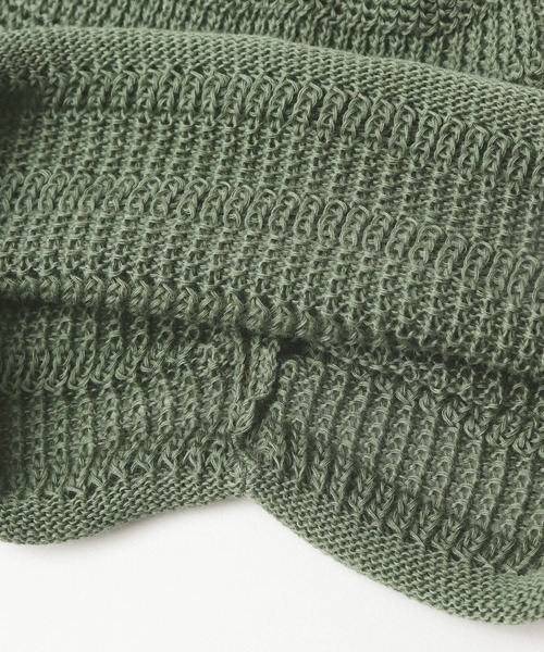 チャイハネ（チャイハネ）の「【チャイハネ】アベルニットキャップ（ニットキャップ/ビーニー・メンズ・ブルー/グレー/グリーン/オレンジ/ホワイト・FREE）」の7枚目の写真