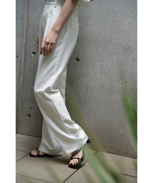 きょん　ドゥロワー✴︎フラワージャガードパンツ38 きょん ドゥロワー✴︎フラワージャガードパンツ38 きょん様専用