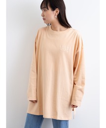 胸元刺繍ロンT*