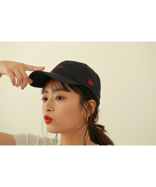 StompStamp（ストンプスタンプ）の「キャップ　親子リンクコーデ　【AJUGA.×NEW ERA】（キャップ・レディース・ネイビー・58cm）」の5枚目の写真