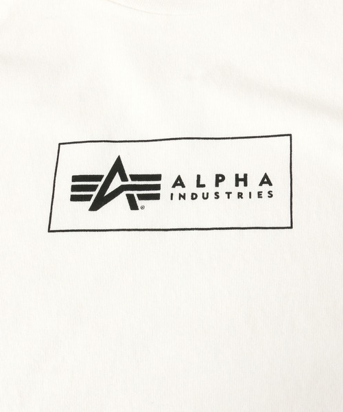 Alpha Industries（アルファインダストリーズ）の「ALPHA /アルファ 「A」MARK BOXLOGO ボックスロゴプリントT（Tシャツ/カットソー・メンズ・ホワイト系その他/ブラック系その他/ホワイト系その他2/ホワイト系その他3/ホワイト系その他4/ブラック系その他2/ブラック系その他3/ブラック系その他4・M/L/XL）」の17枚目の写真