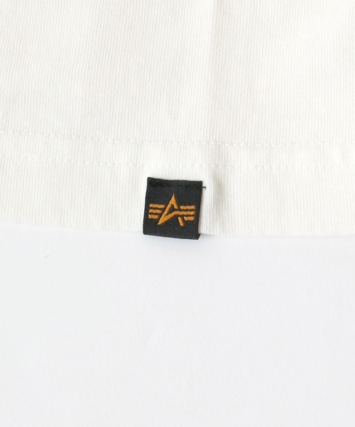 Alpha Industries（アルファインダストリーズ）の「ALPHA /アルファ 「A」MARK BOXLOGO ボックスロゴプリントT（Tシャツ/カットソー・メンズ・ホワイト系その他/ブラック系その他/ホワイト系その他2/ホワイト系その他3/ホワイト系その他4/ブラック系その他2/ブラック系その他3/ブラック系その他4・M/L/XL）」の20枚目の写真