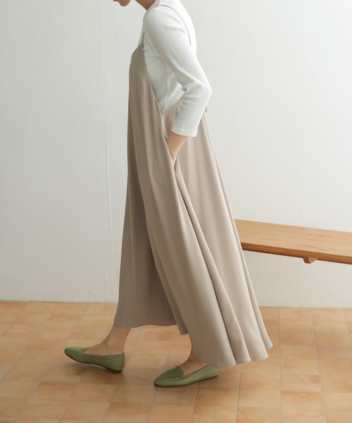 URBAN RESEARCH DOORS（アーバンリサーチドアーズ）の「キャミワンピース（ワンピース・レディース・ブラック/ベージュ・ONE）」の16枚目の写真