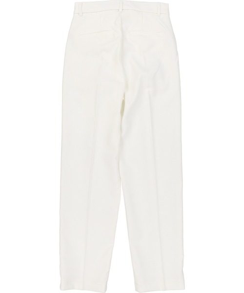 SPINNS（スピンズ）の「カラーテーパードパンツ（スラックス・レディース・ブラック/ベージュ/ホワイト/ダークブルー/グリーン/ダークグリーン・M/S）」の19枚目の写真