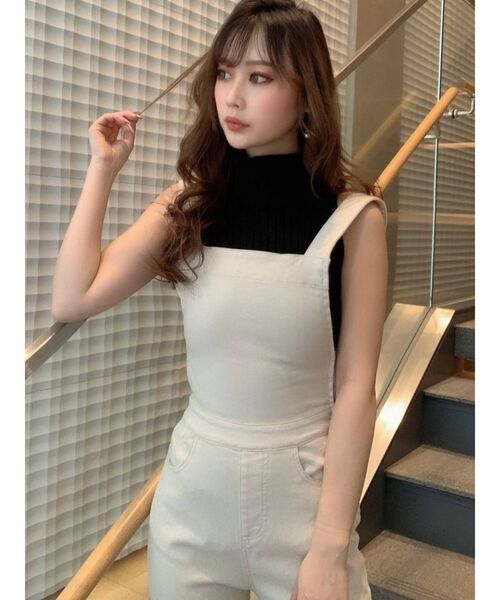 RESEXXY(リゼクシー)の「ハイネックアメスリニット(ニット/セーター・レディース・ブラック/オレンジ/ブラウン/ベージュ・FREE)」の7枚目の写真