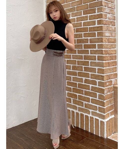 RESEXXY(リゼクシー)の「ハイネックアメスリニット(ニット/セーター・レディース・ブラック/オレンジ/ブラウン/ベージュ・FREE)」の10枚目の写真