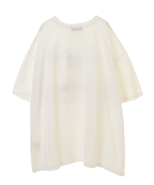 Candy Stripper（キャンディストリッパー）の「CANDY'S CHAOS BIG Tシャツ（Tシャツ/カットソー・レディース・オフホワイト/ブラック/パープル・2）」の6枚目の写真