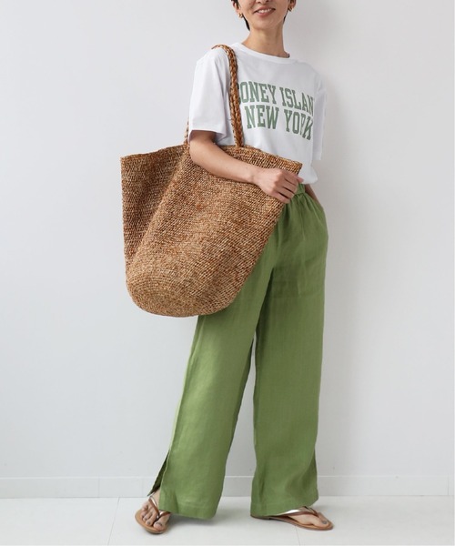 Champion(チャンピオン)の「【CHAMPION/チャンピオン】SMU 20s/1 USA Cotton Jersey:別注Tシャツ◆(Tシャツ/カットソー・レディース・ホワイト/ブラウン系その他・LARGE)」の20枚目の写真