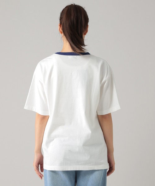 PBLIM（ページボーイリム）の「【PAGEBOYLIM】リンガーT（Tシャツ/カットソー・レディース・ホワイト×レッド/ホワイト×ブルー・MEDIUM）」の5枚目の写真