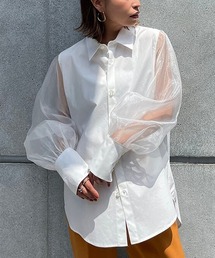 CREDONA | シアースリーブSH(シャツ/ブラウス)