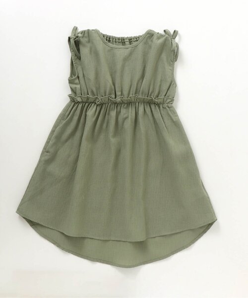 apres les cours（アプレレクール）の「カラフルフレアワンピース（ワンピース・キッズ・ピンク/イエロー/ミント/オレンジ/サックスブルー・100/80/90/130/110/140/120）」の11枚目の写真