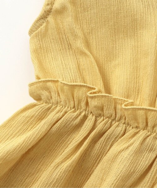 apres les cours（アプレレクール）の「カラフルフレアワンピース（ワンピース・キッズ・ピンク/イエロー/ミント/オレンジ/サックスブルー・100/80/90/130/110/140/120）」の12枚目の写真