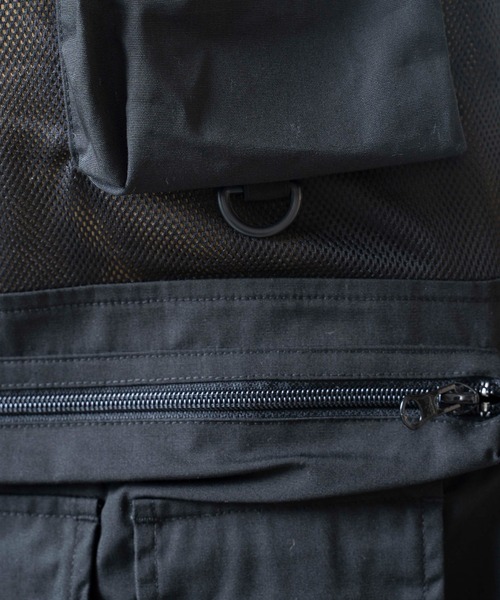 WEGO（ウィゴー）の「WEGO/フィッシングベスト（ベスト・メンズ・ブラック/ダークグリーン/ベージュ/ネイビー/ホワイト・MEDIUM/LARGE）」の15枚目の写真