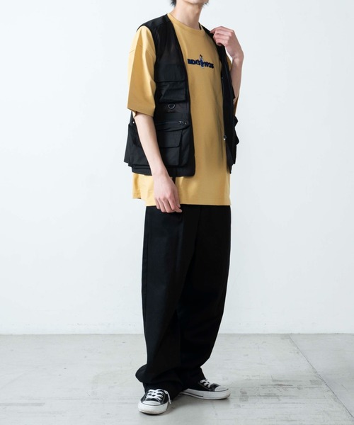 WEGO（ウィゴー）の「WEGO/フィッシングベスト（ベスト・メンズ・ブラック/ダークグリーン/ベージュ/ネイビー/ホワイト・MEDIUM/LARGE）」の19枚目の写真