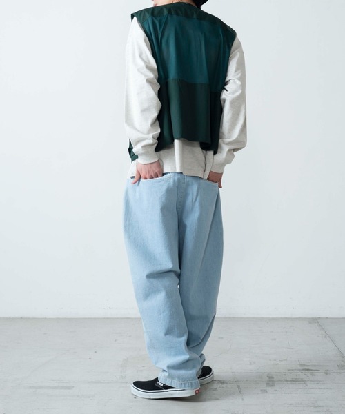 WEGO（ウィゴー）の「WEGO/フィッシングベスト（ベスト・メンズ・ブラック/ダークグリーン/ベージュ/ネイビー/ホワイト・MEDIUM/LARGE）」の10枚目の写真