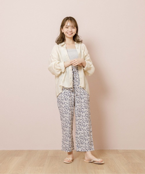 flower（フラワー）の「ヌーディカラービーチサンダル（サンダル・レディース・ベージュ/アイボリー/グリーン・SMALL/MEDIUM）」の9枚目の写真