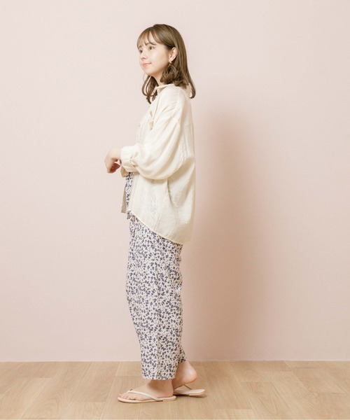 flower（フラワー）の「ヌーディカラービーチサンダル（サンダル・レディース・ベージュ/アイボリー/グリーン・SMALL/MEDIUM）」の12枚目の写真