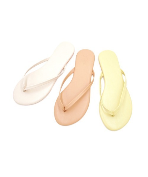 flower（フラワー）の「ヌーディカラービーチサンダル（サンダル・レディース・ベージュ/アイボリー/グリーン・SMALL/MEDIUM）」の18枚目の写真