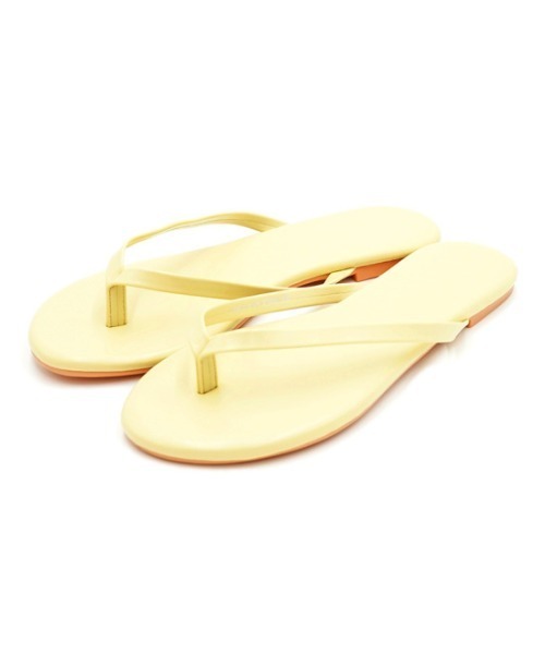 flower（フラワー）の「ヌーディカラービーチサンダル（サンダル・レディース・ベージュ/アイボリー/グリーン・SMALL/MEDIUM）」の21枚目の写真