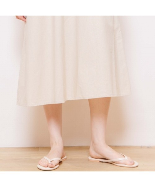 flower（フラワー）の「ヌーディカラービーチサンダル（サンダル・レディース・ベージュ/アイボリー/グリーン・SMALL/MEDIUM）」の13枚目の写真