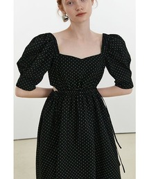 Fano Studios（ファノ ストゥディオズ）の「【Fano Studios】Polka dot square neck dress FX21L063（ワンピース）」