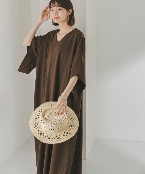 KBF(ケイビーエフ)の「BIG BIGワンピース(ワンピース・レディース・ブルー/グリーン/ブラウン・ONE)」の2枚目の写真