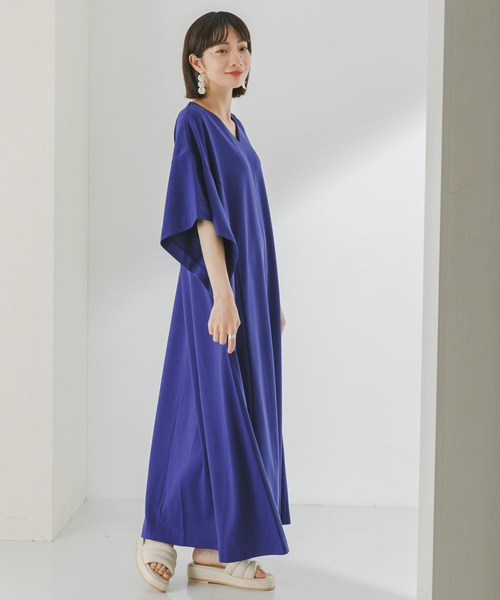 KBF(ケイビーエフ)の「BIG BIGワンピース(ワンピース・レディース・ブルー/グリーン/ブラウン・ONE)」の4枚目の写真