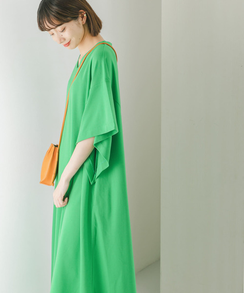 KBF(ケイビーエフ)の「BIG BIGワンピース(ワンピース・レディース・ブルー/グリーン/ブラウン・ONE)」の19枚目の写真