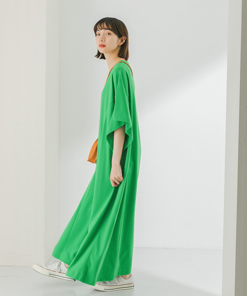 KBF(ケイビーエフ)の「BIG BIGワンピース(ワンピース・レディース・ブルー/グリーン/ブラウン・ONE)」の10枚目の写真