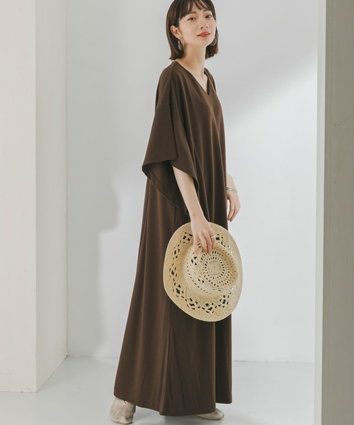 KBF(ケイビーエフ)の「BIG BIGワンピース(ワンピース・レディース・ブルー/グリーン/ブラウン・ONE)」の17枚目の写真