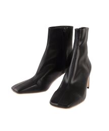 LAGUNAMOON | ミニマルスクエアショートブーツ(その他シューズ)