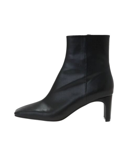 LAGUNAMOON（ラグナムーン）の「ミニマルスクエアショートブーツ（その他シューズ・レディース・アイボリー/ブラック/ベージュ・SMALL/MEDIUM）」の14枚目の写真